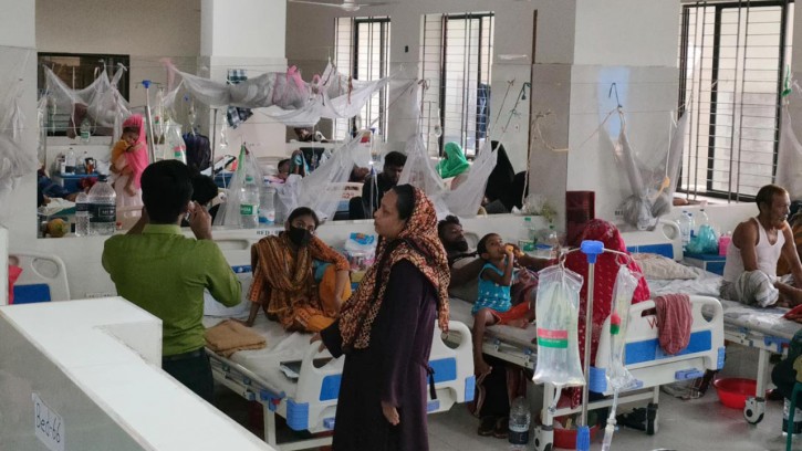 ডেঙ্গুতে আরও ৫ জনের মৃত্যু, হাসপাতালে ভর্তি ৮৪১