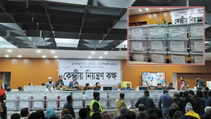 ২৫ কেন্দ্রের ফল ঘোষণা, ৮০ ভোটে এগিয়ে শিবির