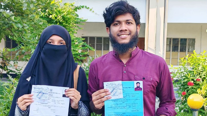 রাকসু নির্বাচনে প্রার্থী হাবিব-সানজিদা দম্পতি